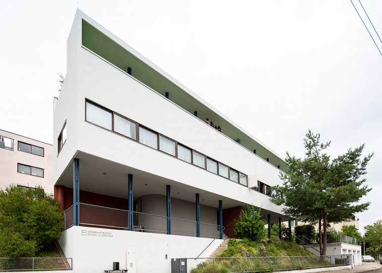 Weissenhofsiedlung Stuttgart - UNESCO Welterbe - Weissenhofmuseum von Le Corbusier