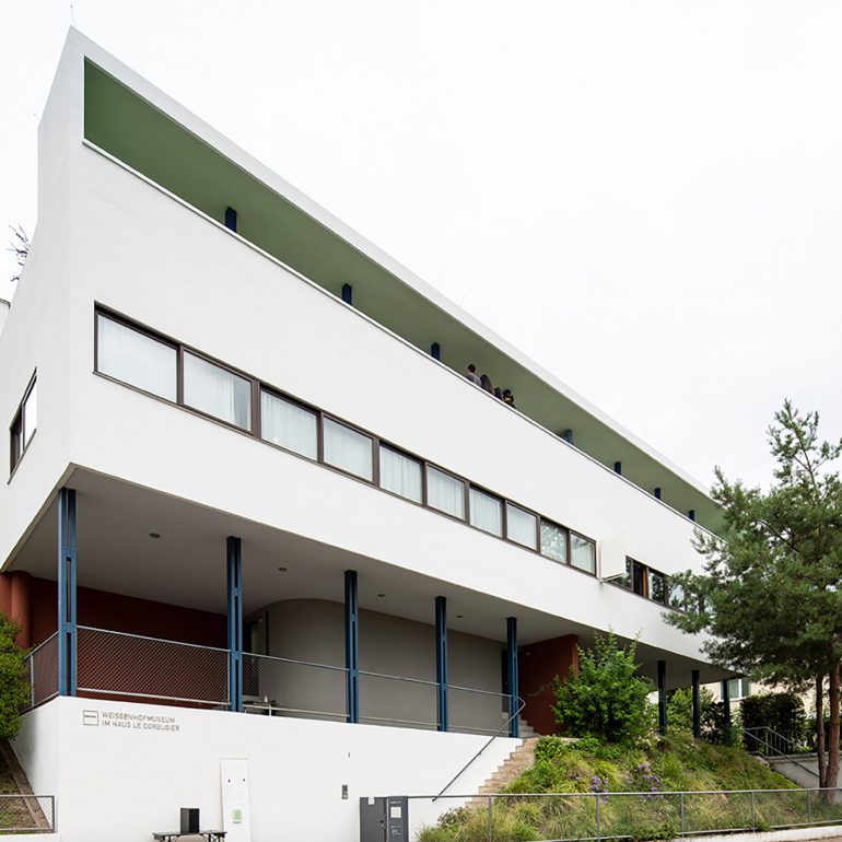Weissenhofsiedlung Stuttgart - UNESCO Welterbe - Weissenhofmuseum von Le Corbusier