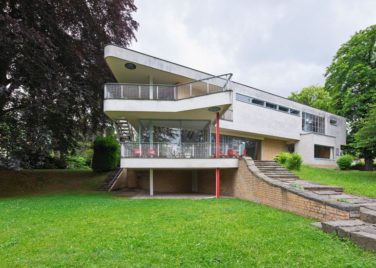 Haus Schminke 1933 vom Architekten Hans Scharoun