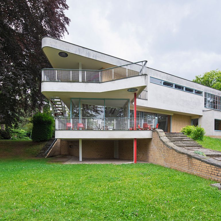 Haus Schminke 1933 vom Architekten Hans Scharoun